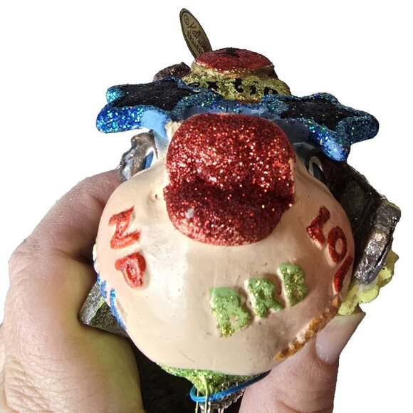 Katherine's Collection Texting Diva Ornament Star Sunglasses Glitter Fish Lady - Picture 5 of 6